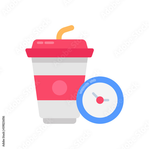 Coffee Break icon in vector. Illustration
