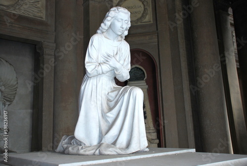 Monumental cemetery of the Certosa di Bologna - Italy	