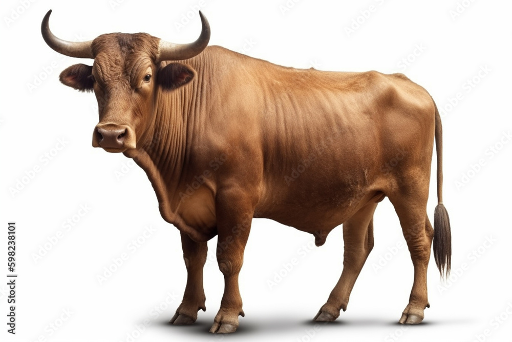 cow isolated on white background cow isolated on white background