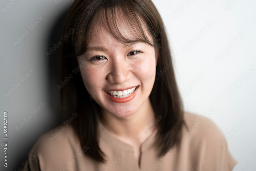 爽やかな女性 爽やかな女性