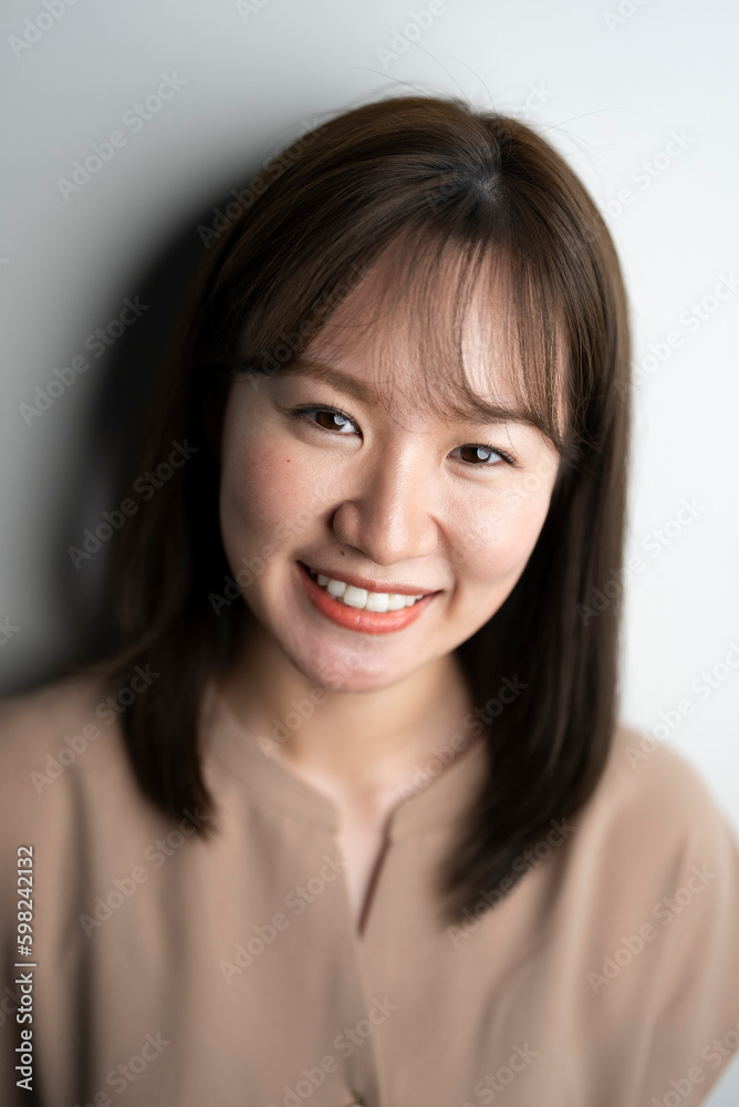 爽やかな女性 爽やかな女性