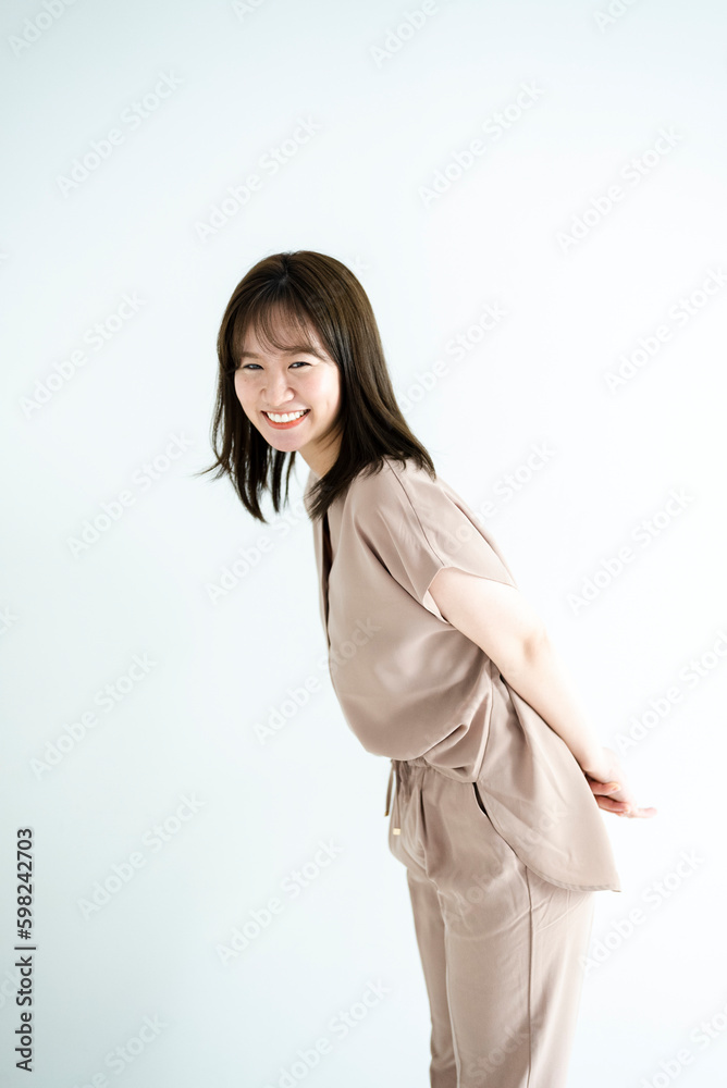 爽やかな女性 爽やかな女性