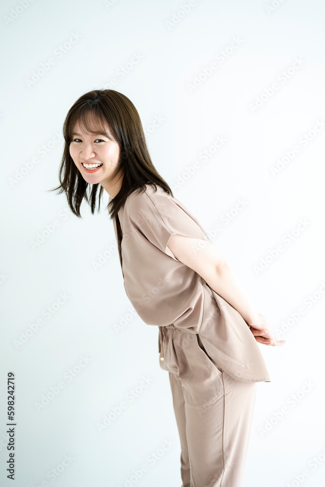 爽やかな女性 爽やかな女性