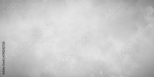 Abstract grey painted watercolor paper background texture © kritsada