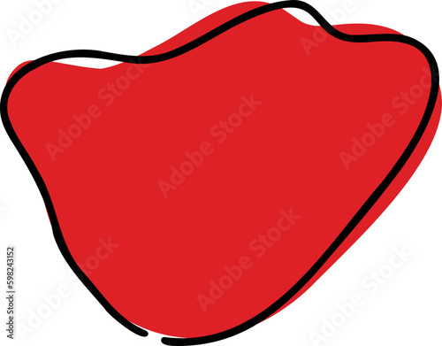 Abstract Modern Line Shape