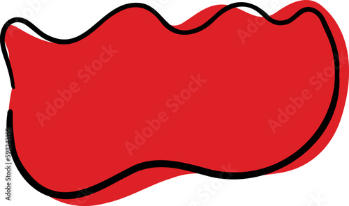 Abstract Modern Line Shape