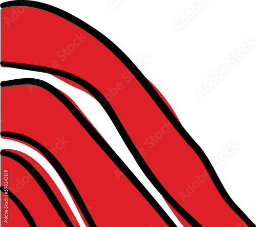 Abstract Modern Line Shape