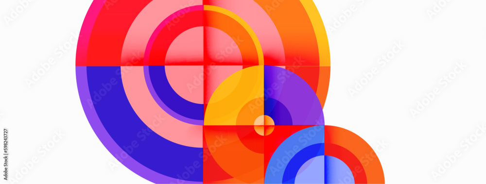 Circle trendy minimal geometric abstract background. Vector Illustration For Wallpaper, Banner, Background, Card, Book Illustration, landing page Circle trendy minimal geometric abstract background. Vector Illustration For Wallpaper, Banner, Background, Card, Book Illustration, landing page