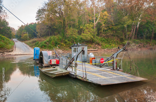 Green River Ferry at Mammoth Cave National Park photo