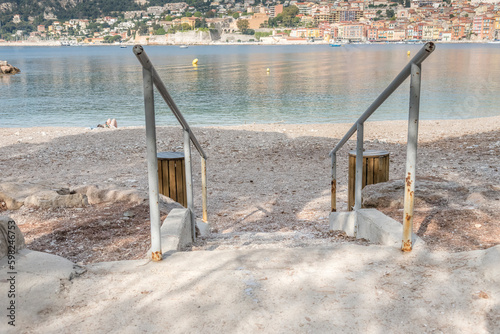 beach in the morning