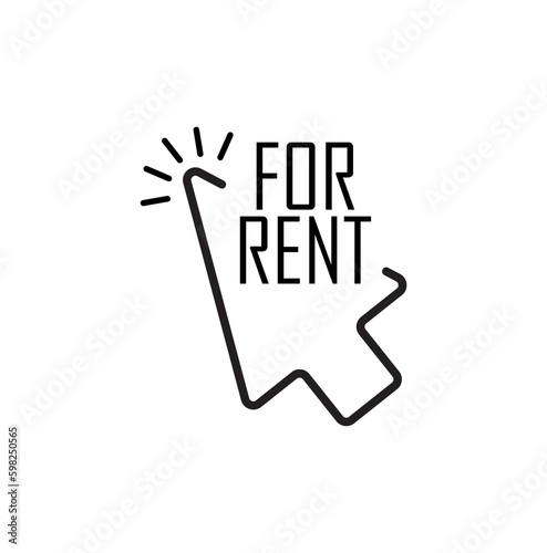 for rent icon	