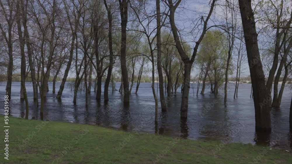 Floods of the Dnipro River and flooding of the coastal territories of Kyiv and Obolon Floods of the Dnipro River and flooding of the coastal territories of Kyiv and Obolon