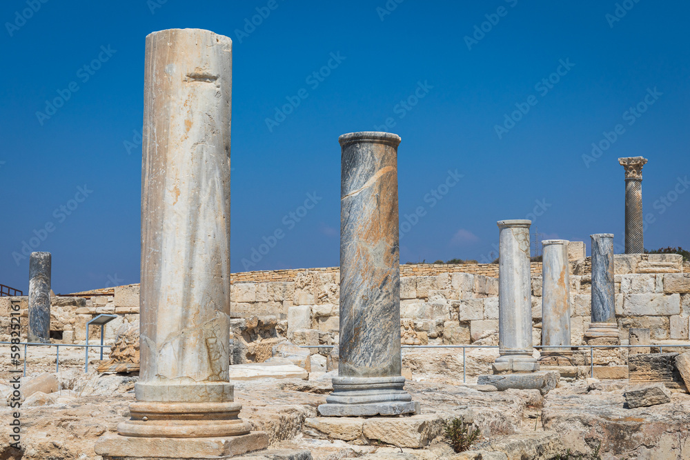 Ruins of the ancient town Kourion