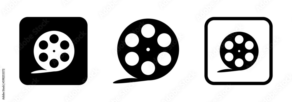 Movie equipment in modern style. TV camera online. Film making equipment. Movie equipment in modern style. TV camera online. Film making equipment.
