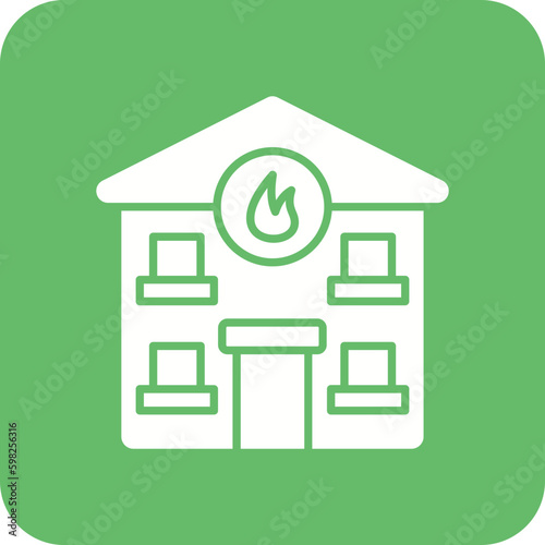 Fire Station Icon
