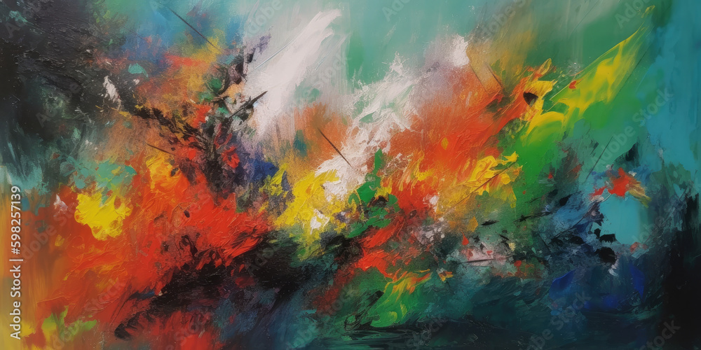 Acrylic modern abstract Acrylic modern abstract