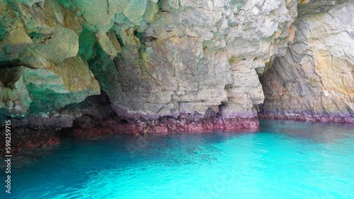 cave, the blue grotto, Malta