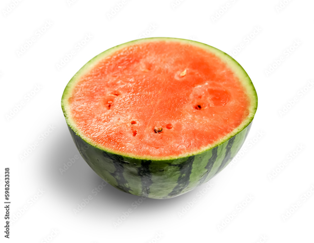 Watermelon slice isolated on transparent background Watermelon slice isolated on transparent background