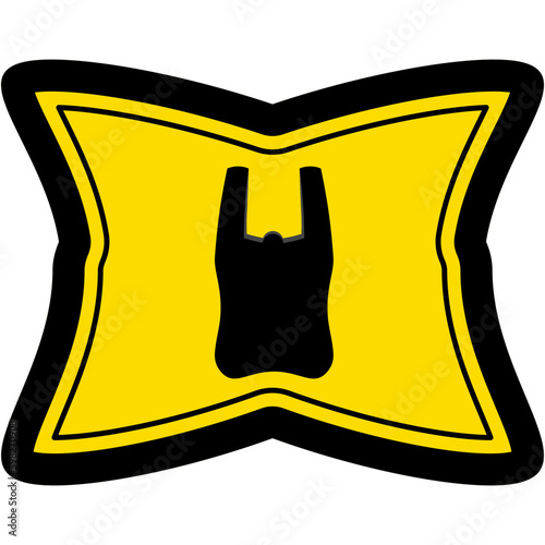 Plastic Bag Warning Safety Protection Sign Symbol
