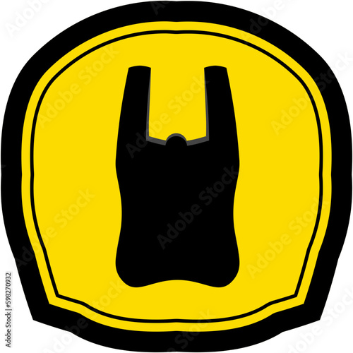 Plastic Bag Warning Safety Protection Sign Symbol
