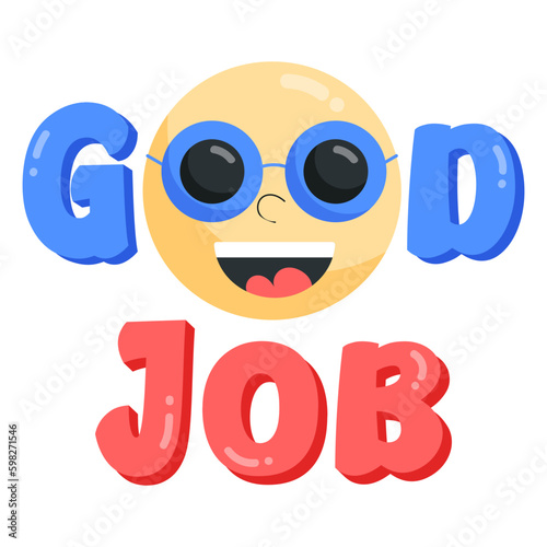 Get a flat sticker of support  