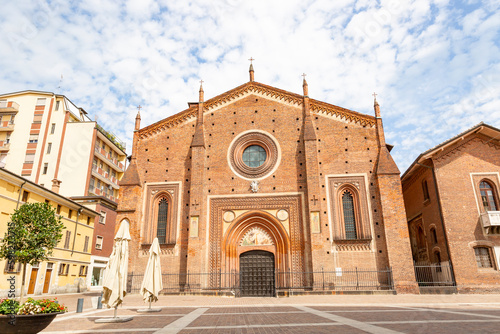 Collegiate Basilica of San Lorenzo in Mortara, Province of Pavia, region of Lombardy, Italy