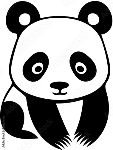 Fototapeta Naklejka Na Ścianę i Meble -  Cute baby Panda vector illustration | Baby Panda vector illustration design
