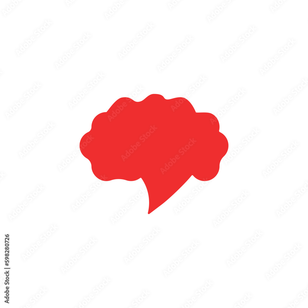 Speech bubbles icon flat design illlustration Speech bubbles icon flat design illlustration