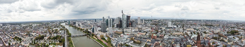 Frankfurt am Main skyline Luftaufnahme  © joshuaheller.de