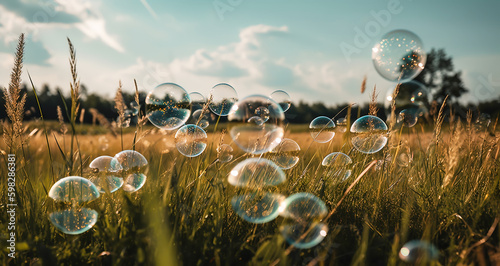 bubbles in the field