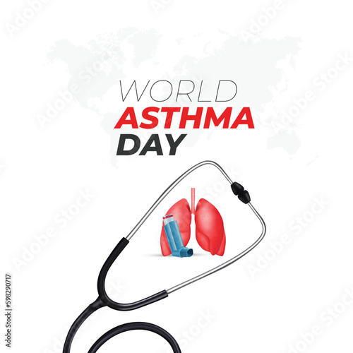 World Asthma Day Social Media Post
