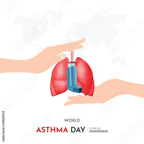 World Asthma Day Social Media Post