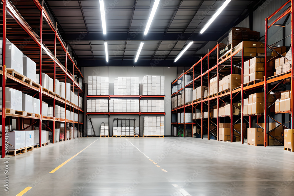 materials warehouse. Generative AI