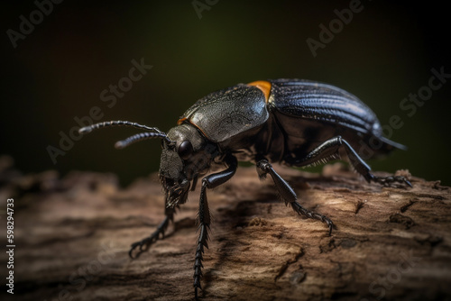 a beetle on a wood © imur