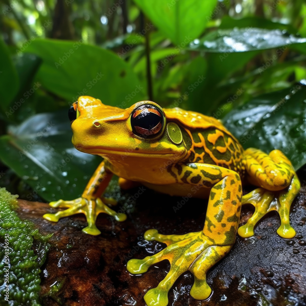 RANAS EXOTICAS TROPICALES DE COLORES VIVOS RANAS EXOTICAS TROPICALES DE COLORES VIVOS