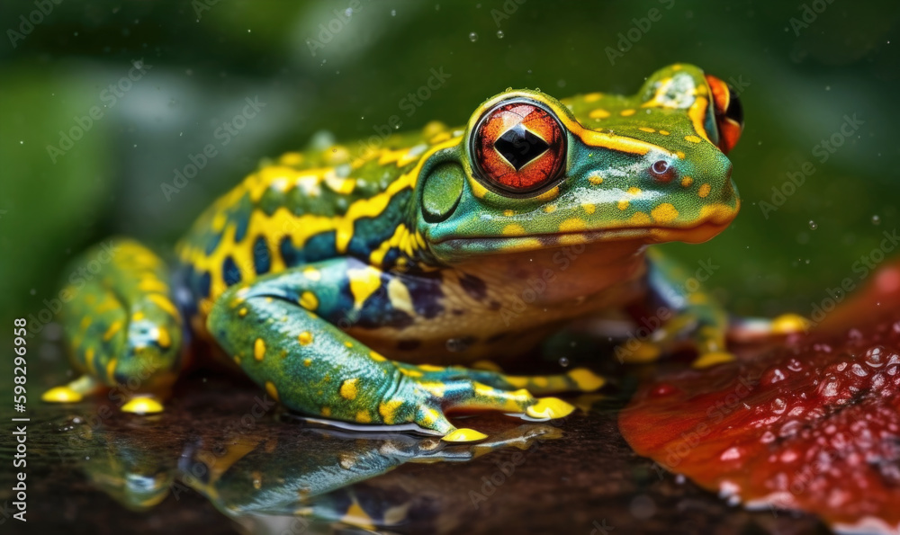 RANAS EXOTICAS TROPICALES DE COLORES VIVOS RANAS EXOTICAS TROPICALES DE COLORES VIVOS