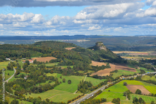 Hohentwiel, Burgruine bei Singen im Hegau