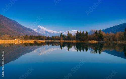 Lac Taninges Haute Savoie France