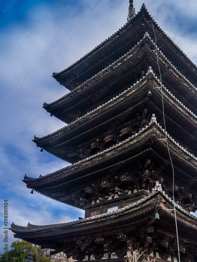 京都洛中:五重塔 京都洛中:五重塔