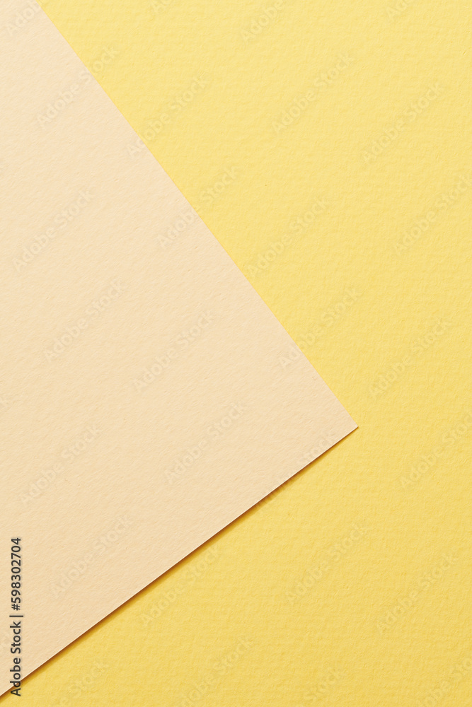 Rough kraft paper background, paper texture yellow beige colors. Mockup with copy space for text Rough kraft paper background, paper texture yellow beige colors. Mockup with copy space for text