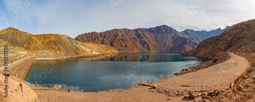 Cajón del Maipo e Embalse El Yeso, Chile  chile, cordillera de los andes photo