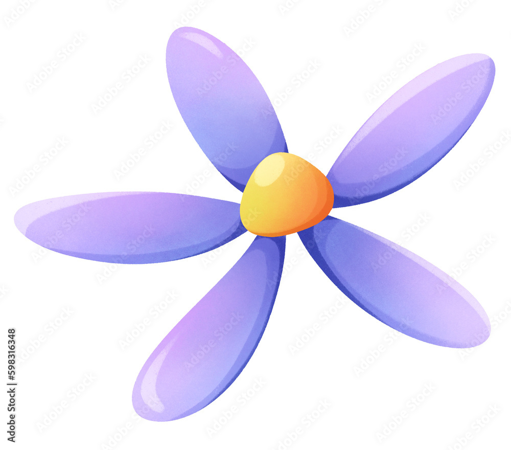 purple flower isolated on transparent background purple flower isolated on transparent background