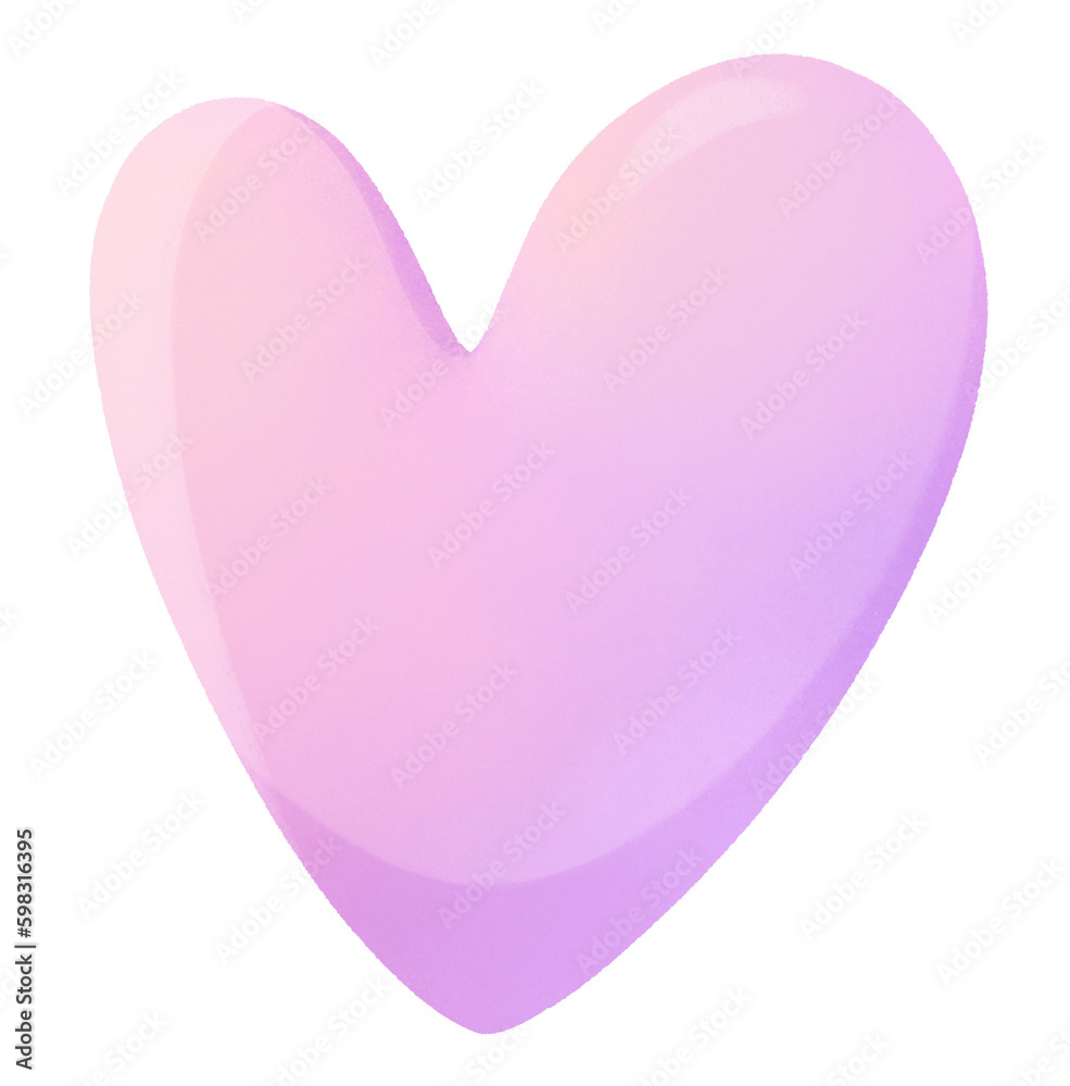 pink heart isolated on transparent background pink heart isolated on transparent background