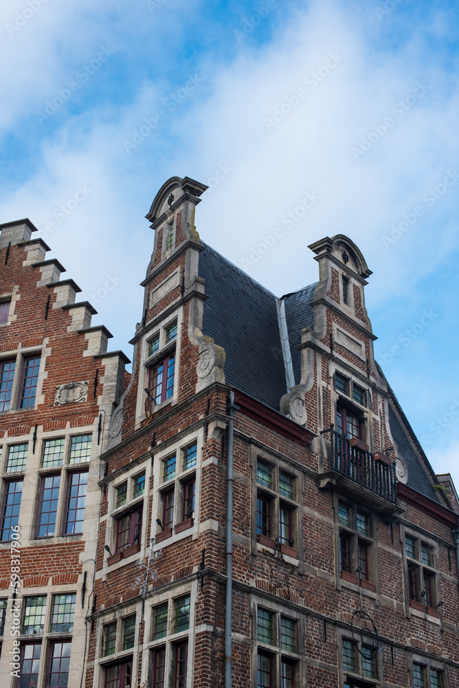 Fototapeta premium old stone building in Belgium