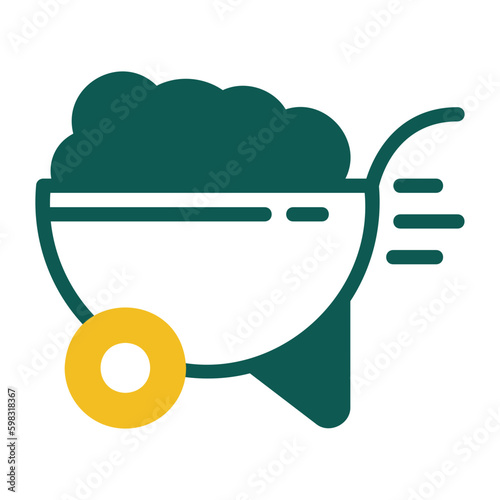 wheel barrow icon