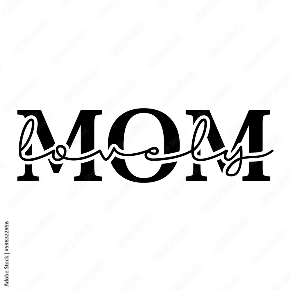 Vetor de mothers Day SVG, Mom Life SVG, mama SVG, blessed mama SVG, mom