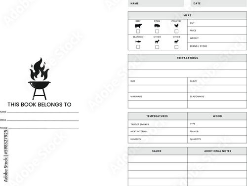 BBQ Smoking Recipe Book Kdp Interior