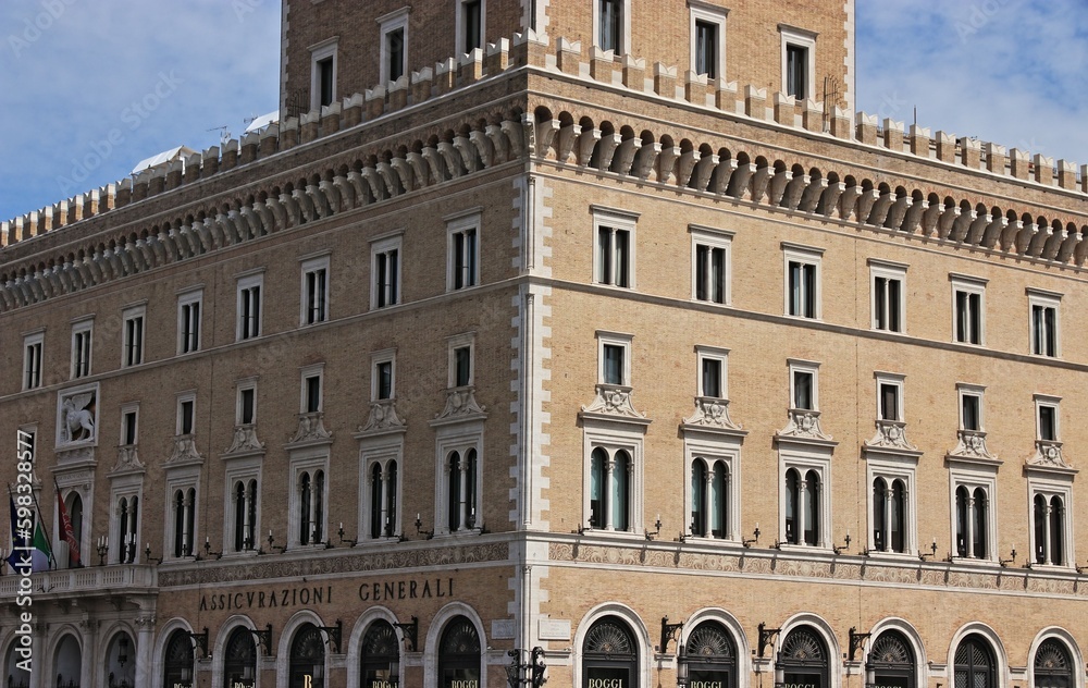 Palazzo assicurazioni Generali a Roma