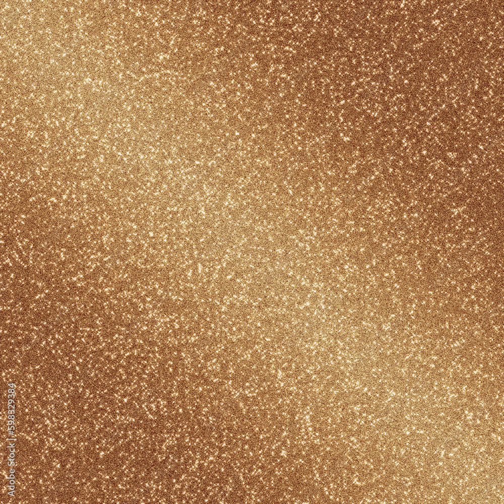 Bronze glitter texture background. Shiny sparkles background Stock