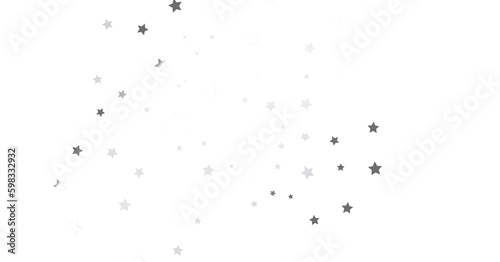 Group of silver stars isolated on white background. - png transparent © vegefox.com